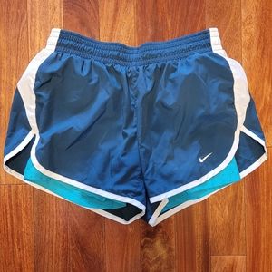 Nike Dri-Fit Women's Shorts with Polka Dot Spandex, Size S